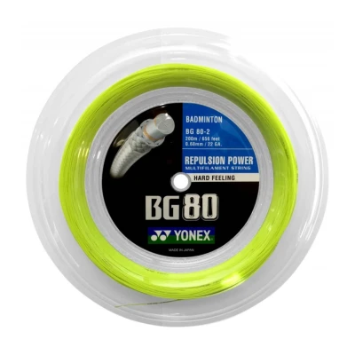 Image de YONEX BG 80, Blanc, Taille Unique