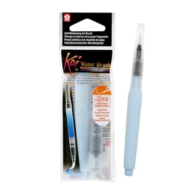 Image de Sakura Koi Waterbrush Long baril Pointe fine