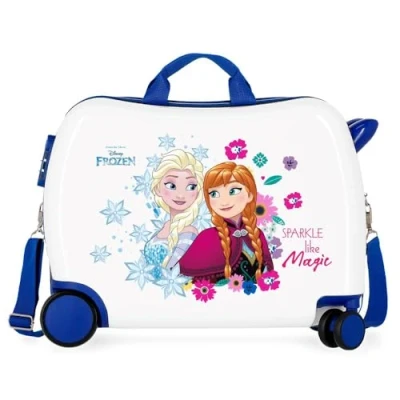 Image de Disney Frozen La Reine des Neiges Sparkle Like Magic Valise Enfant Multicolore 50x38x20 cms Rigide ABS Serrure à combinaison 2,3Kgs 4 roues Bagage main