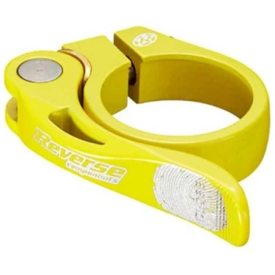 Image de REVERSE Long Life Selle Pince avec serrage rapide 34.9 mm Jaune