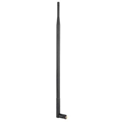Image de antenne WiFi 12DBI, Longue portée Double Bande 2.4G/5G à Gain élevé avec connecteur RP SMA pour routeur d&#039;antennes réseau sans Fil