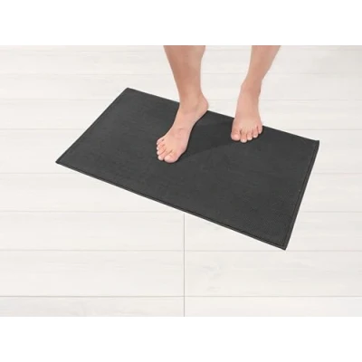 Image de Hammetex Badetücher 43x61 cm, Extra Weich und Saugfähig 100% Baumwolle, 1 stück Leichtes Langlebiges Badetuch, Perfekt für Bad, Spa Fitnessstudio, Anthrazit
