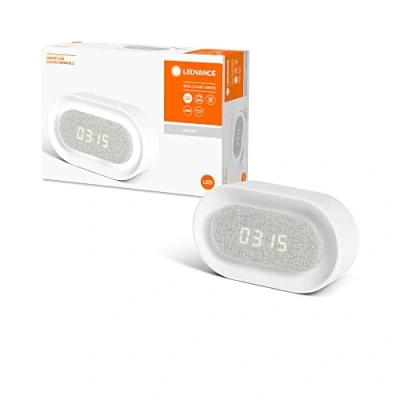Image de LEDVANCE Lampe et horloge LED mobile LINEAR, blanc, 3,4W, 35lm, sur batterie, blanc froid (4000K), capteur tactile intégré pour allumer/éteindre gradation, de lumière du jour