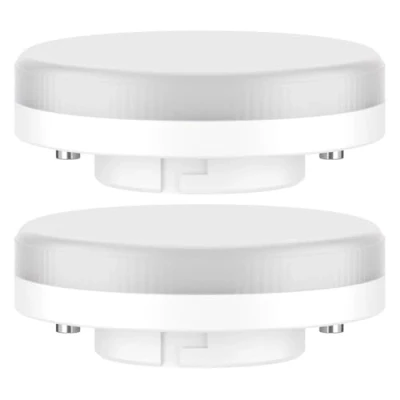 Image de ledscom.de 2 ampoules LED GX53, blanc chaud (2700 K), 6,2 W, 509lm, 97, mates