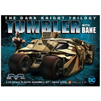 Image de Moebius Mmk967 1 : 25 Echelle Dark Knight Armoured Gobelet modèle kit avec Bane Figure