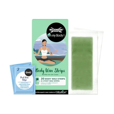 Image de Wilkinson Sword Intuition by Oh my Body Bandes de Cire Corps