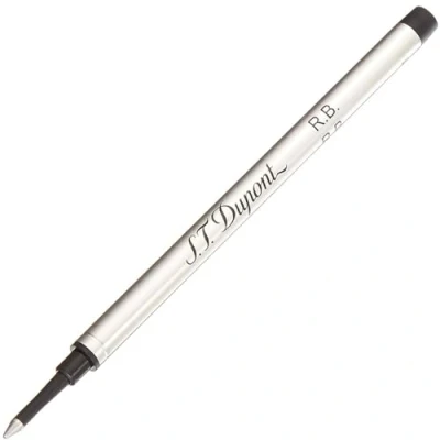 Image de S.T. Dupont 040841 Lot de 10 recharges pour stylo roller Noir