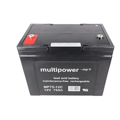 Image de Multipower MP75 12C Batterie d&#039;accumulateurs au plomb 12 V 75 Ah