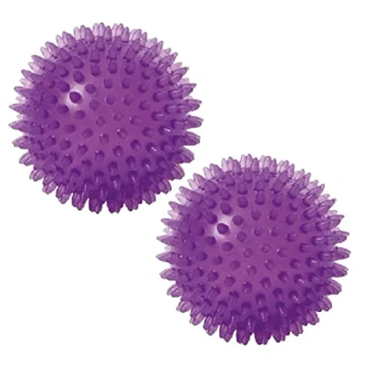 Image de Togu Balles à picots lot de 2 Améthyste 8 cm