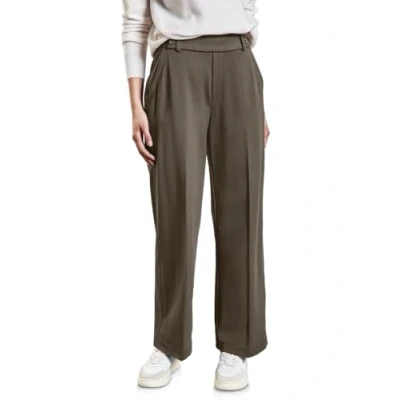 Image de Street One A378671 Pantalon Coupe Droite, Marron Muddy, 40W / 30L Femmes