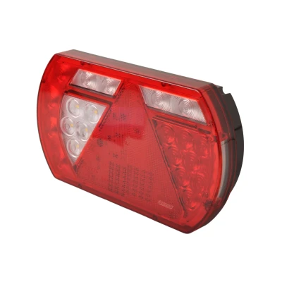 Image de Feu arrière à LED avec résistance intelligente Lucidity L26060 12 V , gauche, connecteur central 8 broches