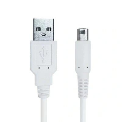 Image de OcioDual Câble de Chargeur Blanc 1,2 M Compatible avec Ninten DSi, DSi XL, 2DS, New 2DS 3DS, 3DS XL Connecteur USB 2.0 Chargement Et Transfert Données