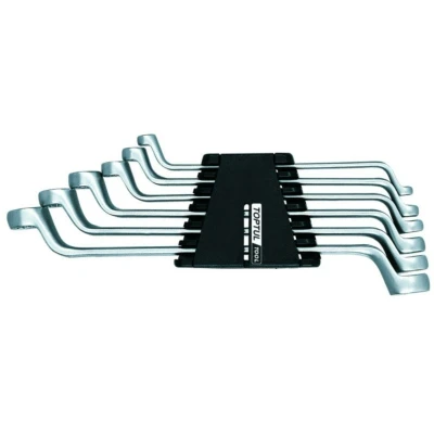 Image de TOPTUL GAAC0602 Kit de clés polygonales doubles 6x7, 8x9, 10x11, 12x13, 14x15, 16x17 6 Acier chrome vanadium