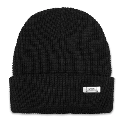 Image de Lonsdale Horsforth Bonnet, Noir, Taille Unique Mixte