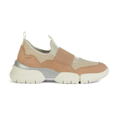 Image de Geox Femme D Adacter W B Basket, Sable DK Skin, 38 EU