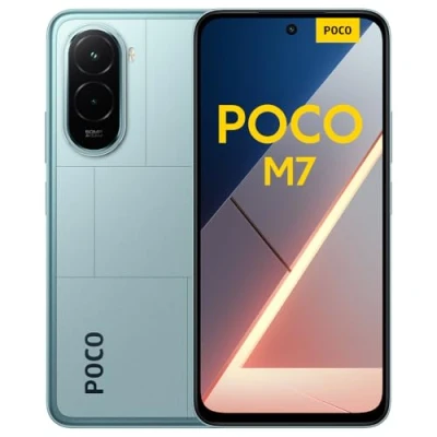 Image de XIAOMI POCO M7, Smartphone 8+256 Go, écran FHD+ 144 Hz de 6,9 Pouces, Snapdragon 685, Double caméra AI 50 MP, 7000 mAh, Bleu, Chargeur Non Inclus