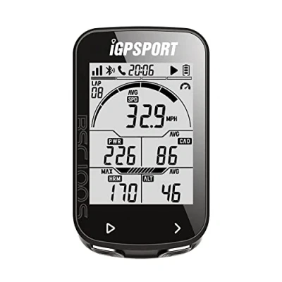 Image de GPS Compteur vélo avec Fonction Ant+ iGPSPORT BSC100S sans Fils Soutien Moniteur de Fréquence Cardiaque et Connexion Capteur Cadence Vitesse