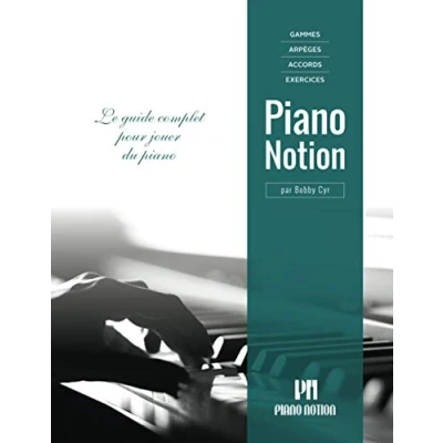 Image de Gammes, arpèges, accords, exercices par piano Notion: Le guide complet pour jouer du
