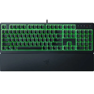 Image de Razer Ornata V3 X Clavier Gamer à Profil Bas (Switches Membrane Silencieux, Repose Poignet Ergonomique, RGB Chroma, Touches en ABS Vernies aux UV) US Noir