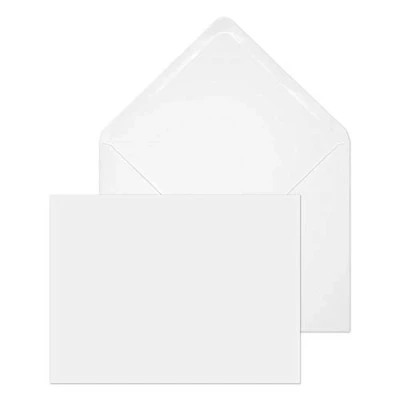 Image de Blake Purely Everyday 159 x 210 mm 100 g/m² Enveloppes d&#039;Invitation Gommée Rabat Pointu (2004) Blanc Boîte de 500