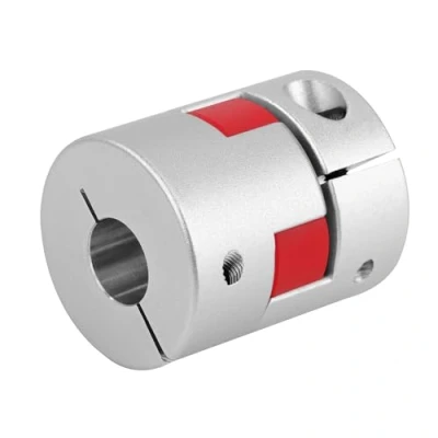 Image de Accouplement de Prune, D30 L35 Coupleur Moteur en Aluminium, d&#039;arbre pour imprimante 3D, machine CNC et servomoteur pas (5 * 5mm)