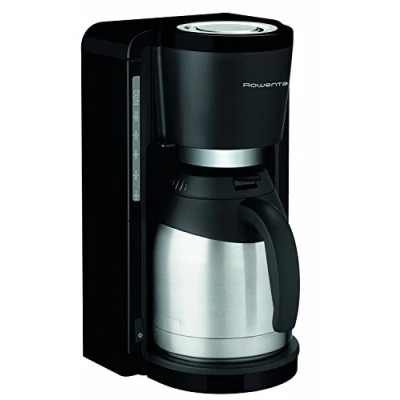Image de Rowenta CT381810 Cafetière Isotherme Adagio Pot Thermo Isolant Inox Maintient au Chaud pendant 4h 10 à 15 Tasses