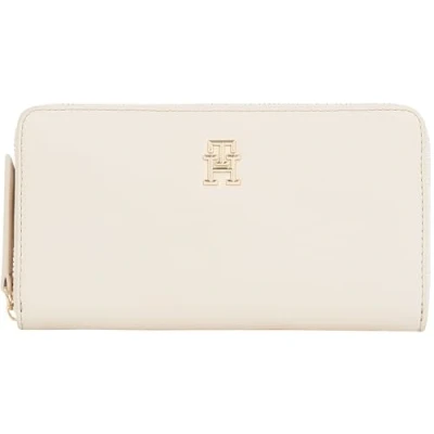 Image de Tommy Hilfiger Logotape Portefeuille, Femme, Taille: One Size, Beige