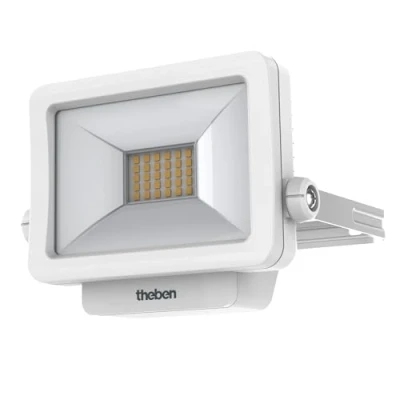 Image de Theben 1020690 theLeda B10L W WH Projecteur à LED de 10 W, rotatif 360, 3000 K, blanc chaud