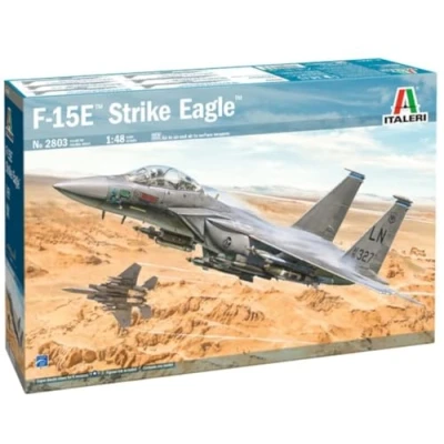 Image de ITALERI 2803 F 15E Strike Eagle, Échelle 1:48, Modèle Kit, en Plastique à Monter, Modélisme, IT2803