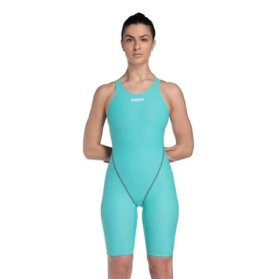 Image de arena Powerskin ST Next Jammer pour Femme, Maillot de Bain Approuvé par la FINA, Femme en Tissu Recyclé, Doublé avec Bretelles Renforcées