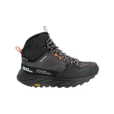 Image de Jack Wolfskin Terraquest Texapore MID Chaussures de marche, Femme, Taille: 41, Phantom Tissu / matière synthétique