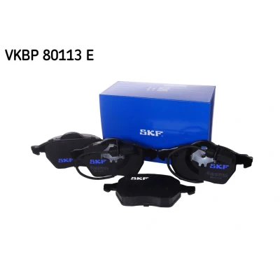 Image de SKF VKBP 80113 E Jeu de plaquettes frein contact signal d&#039;usure inclus AUDI: A6 C6 Avant, Berline, A4 B5 VOLKSWAGEN: Golf 4