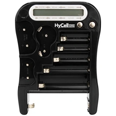 Image de Testeur de piles HYCELL 1900 0037 LCD Plage mesure 1,5V à 9V Compact et pratique