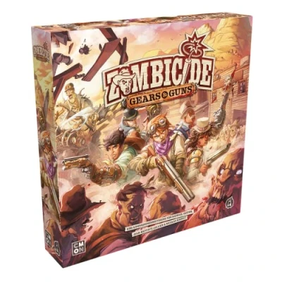 Image de CMON Asmodee Zombicide : Undead Or Alive Gears &amp; Guns Extension Jeu de connaisseurs Dungeon Crawler 1 à 6 Joueurs À partir 14 Ans et Plus 60 Minutes Français