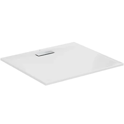 Image de Ideal Standard Receveur de Douche Ultra Flat New Rectangulaire 100 x 90 cm plat Hauteur 2,5 Acrylique Blanc Brillant T448201