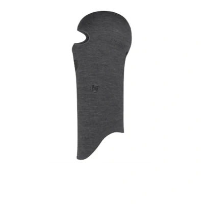 Image de Buff Adultes Unisexes Cagoule LIGHTWEIGHT MERINO WOOL BALACL SOLID, Solid Grey, Taille Unique EU