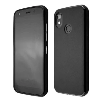 Image de caseroxx Coque pour Cat S52, TPU Housse Étui de Protection Antichoc Smartphone (Coque Coloris Noir)
