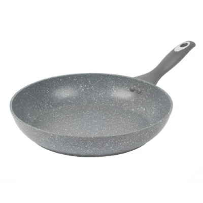 Image de Salter BW02764G1 Marblestone 28cm Poêle à Frire Antiadhésive crêpe, omelette Poêle, Aluminium Forgé, Convient aux tables de cuisson induction et lave vaisselle, Cuire avec peu d&#039;huile, Sans PFOA