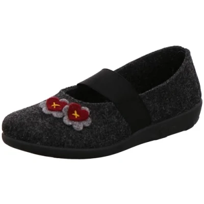 Image de Rohde Chaussons Femmes Ballerup 2228, Pointure:40 EU, La Couleur:Gris