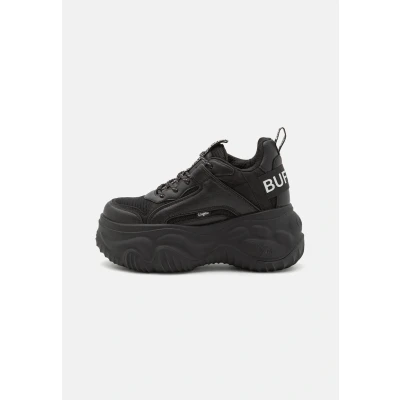 Image de Buffalo Blader Matcha Baskets basses, Femme, Taille: 38, Black Imitation cuir/textile