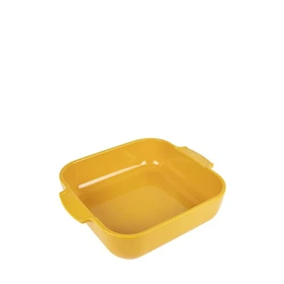 Image de Peugeot Plat à four carré Appolia 28 cm jaune safran