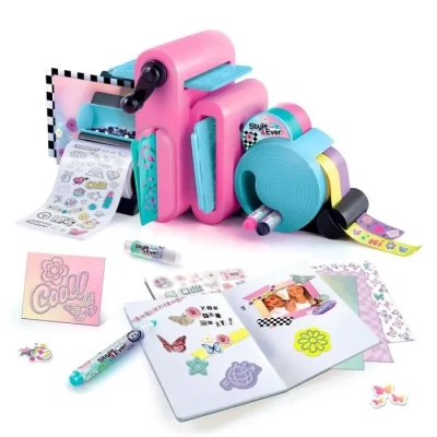 Image de Canal Toys Studio de Scrapbooking 3 en 1 Customise ton carnet 150+ accessoires DIY inclus, des heures créativités, fabrique d&#039;embossage et d&#039;autocollants dès 6 ans OFG 275