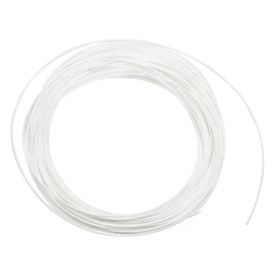 Image de Othmro Gaine thermorétractable en polyéthylène de 0,6 mm diamètre, 10 m long, 2:1, blanc