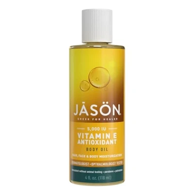 Image de JASON Vitamin E 5,000 IU All Over Body Nourishment Oil, 4 Ounce