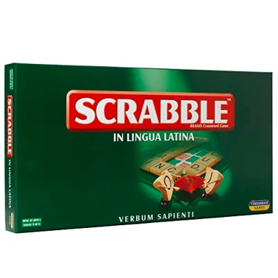 Image de IDEAL Scrabble Classic : une reproduction du design original des années 1950 avec carreaux en bois Édition latine Jeux classiques Pour 2 à 4 joueurs À partir de 10 ans