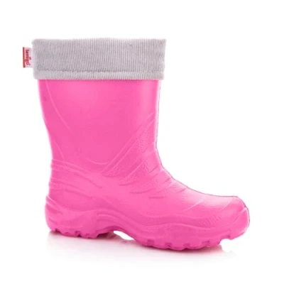 Image de Lemigo Unisex Enfants Bottes en Caoutchouc EVA Doublées TERMIX (Rose, Système Taille Chaussures EU, Enfant de 2 à 5 ans, Numérique (intervalle), Moyen, 28, 29)