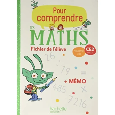 Image de Pour comprendre les maths CE2 Fichier élève + Mémo Ed. 2020 Livre d’occasion Correct