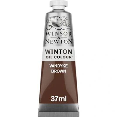 Image de Winsor &amp; Newton Winton Huile 37ml 676 Brun Van Dyck