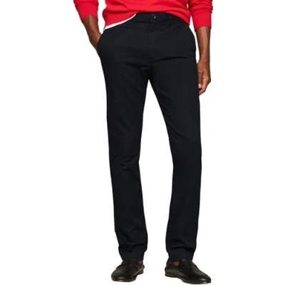 Image de Tommy Hilfiger Men&#039;s Bleecker Essential Twill Chino, Desert Sky, 33W / 28L