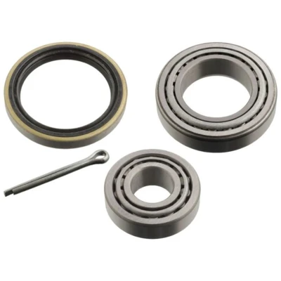 Image de FEBI BILSTEIN 08391 Kit de roulements roue Essieu avant gauche, droit avec bague d&#039;étanchéité 40 Roulement à rouleaux coniques